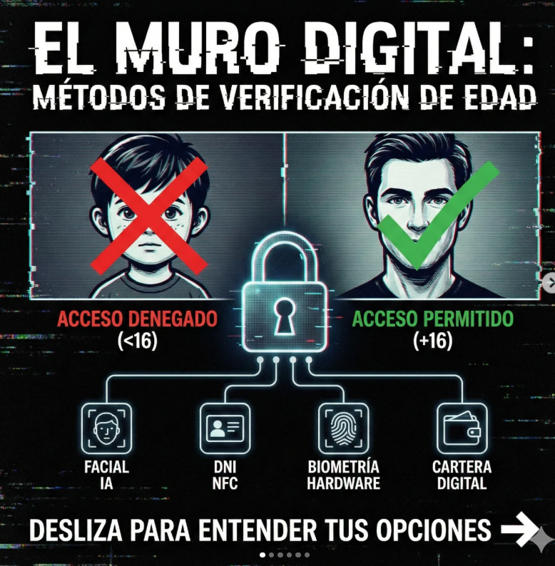 Menores de 16 años prohibido las redes sociales.
